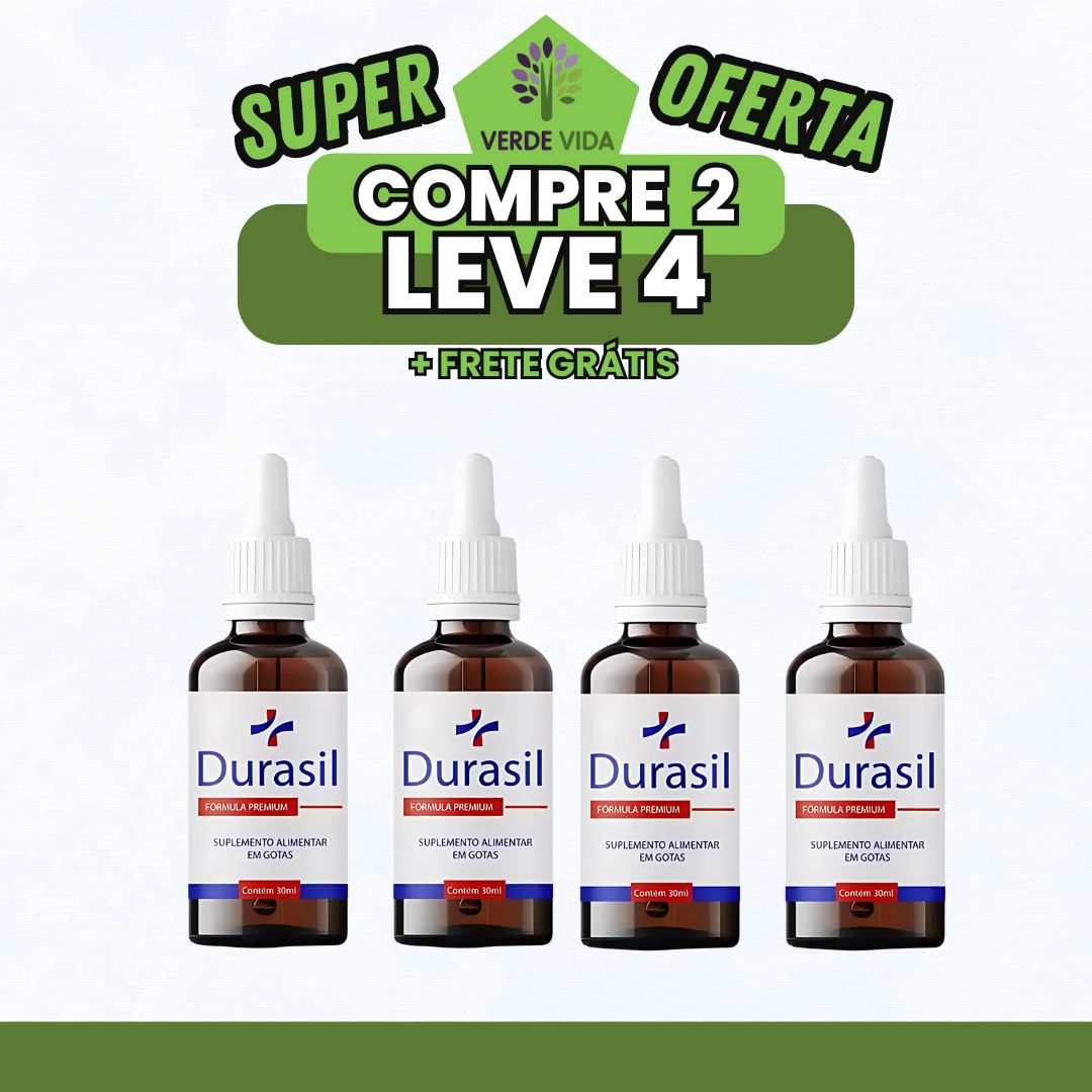 Durasil 30ml - A Fórmula Que Transforma Tamanho, Potência e Prazer em Realidade - Pague 1 Leve 2 + Frete Grátis